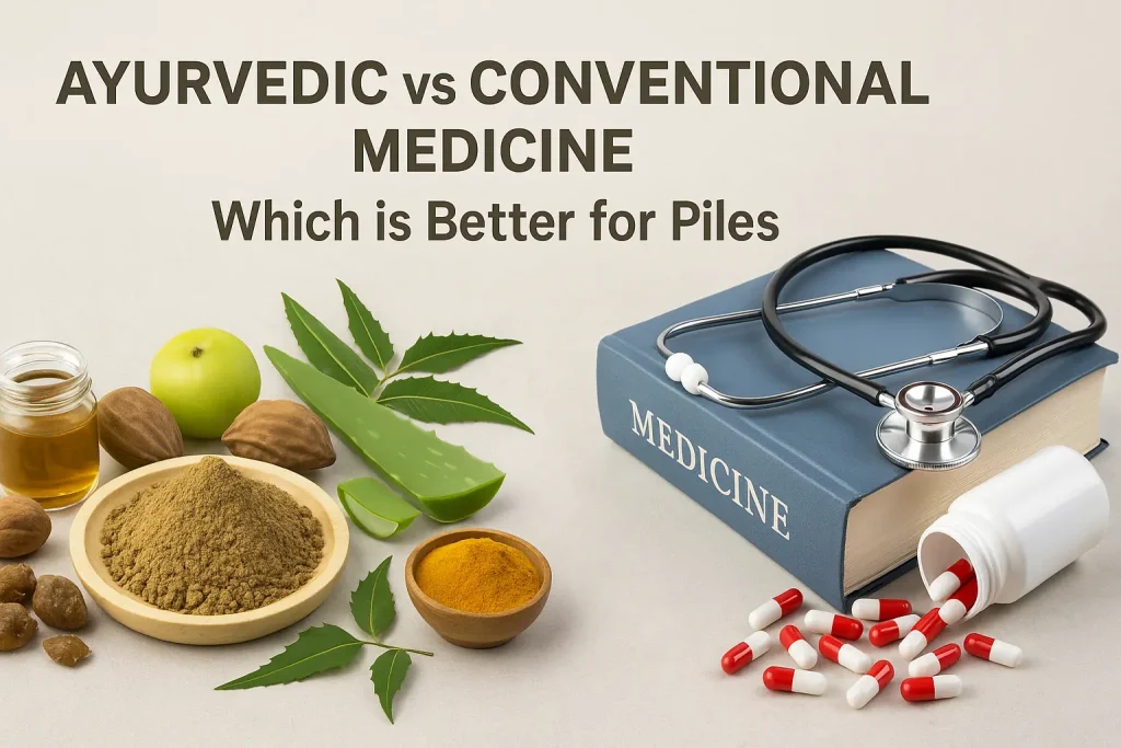 Ayurvedic vs Conventional Medicine: Which is Better for Piles