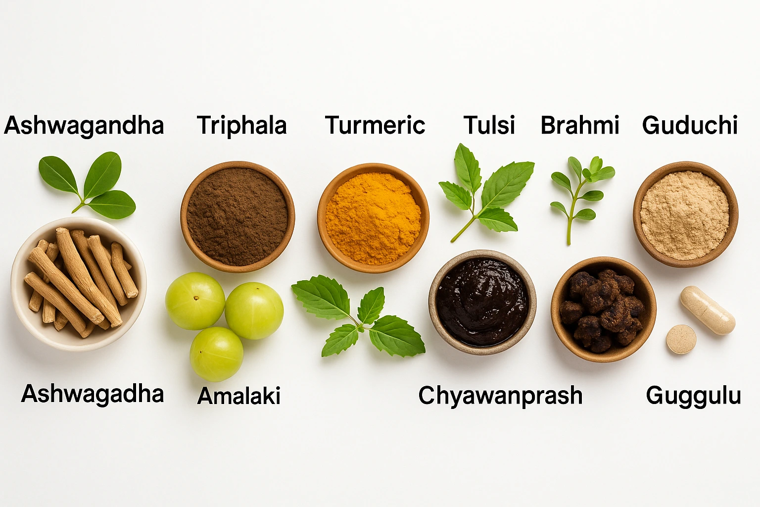 Top Ayurvedic Herbs and Supplements for Overall Wellness