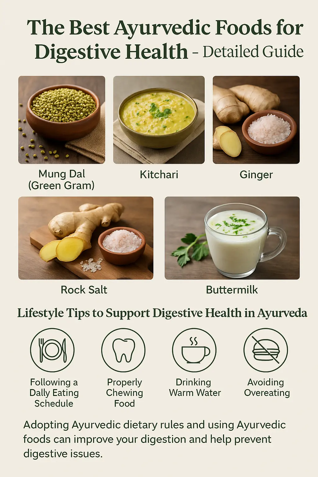The Best Ayurvedic Foods for Digestive Health – Detailed Guide
